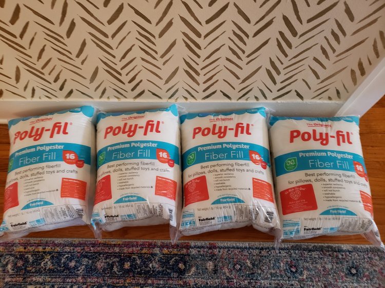 Poly-Fil Premium Polyester Fiber Fill 16oz bag by Poly-Fil